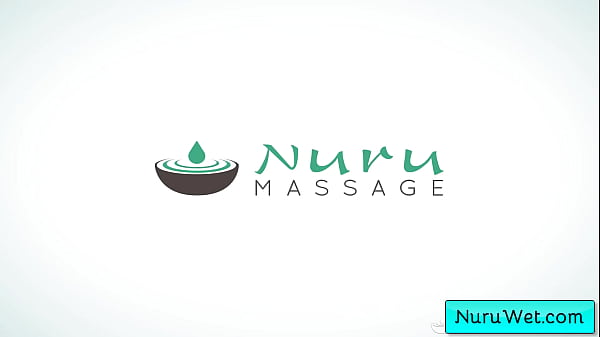 Skinny and sexy brunette masseuse gives amazing nuru wet massage – Evan Stone, Charlie Valentine